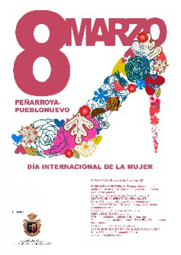 Cartel de Día de la Mujer en Peñarroya-Pueblonuevo 