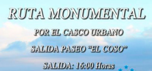 Cartel de Ruta Monumental por el Casco Urbano de Guadalcanal 