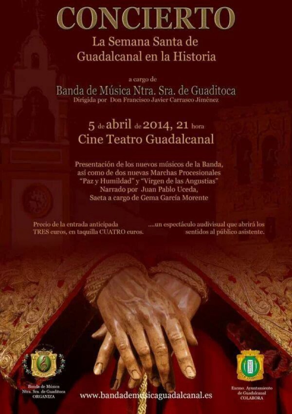 Cartel de Concierto Banda de Música
