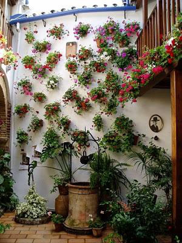 Cartel de Concurso de Decoración de Patios 