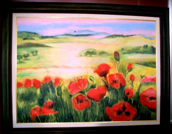 Cartel de Exposición Trabajos Aula Pintura de UP 