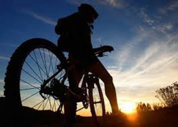 Cartel de Ruta Ciclista por la Vía Verde