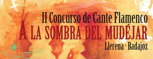 Cartel de II Concurso de Cante Flamenco “A la sombra del mudéjar”