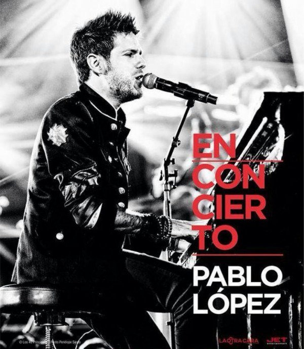 Cartel de Pablo López en Llerena - Concierto