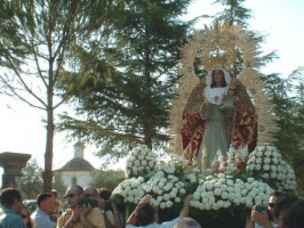 Cartel de Ofrenda Floral a la Virgen del Robledo