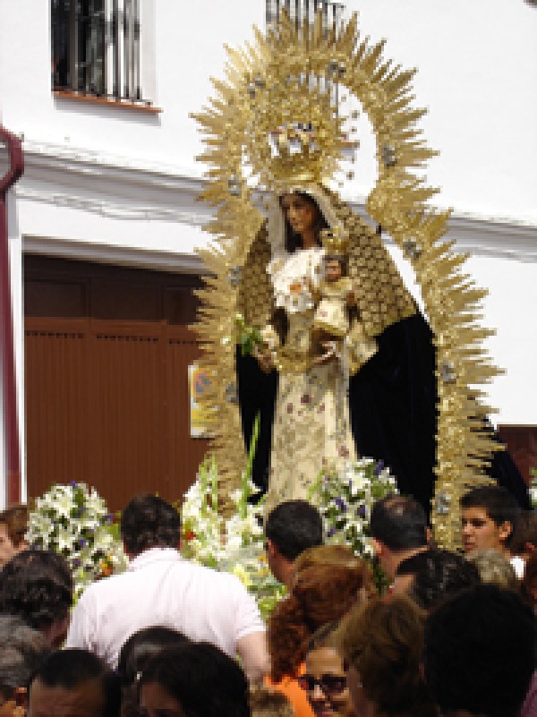 Cartel de Procesión de la Virgen del Robledo 