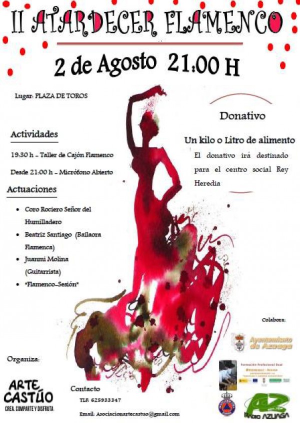 Cartel de II Atardecer Flamenco 