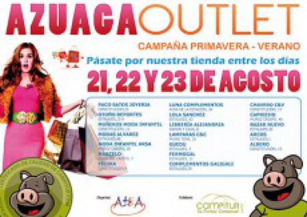 Cartel de Feria Outlet, campaña Primavera Verano 2014