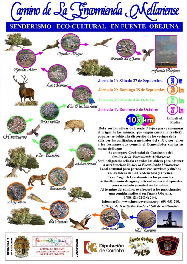 Cartel de Camino de la Encomienda Mellariense I