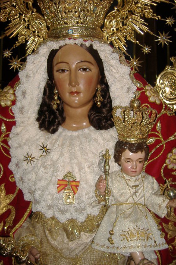 Cartel de Besamanos de la Virgen del Robledo