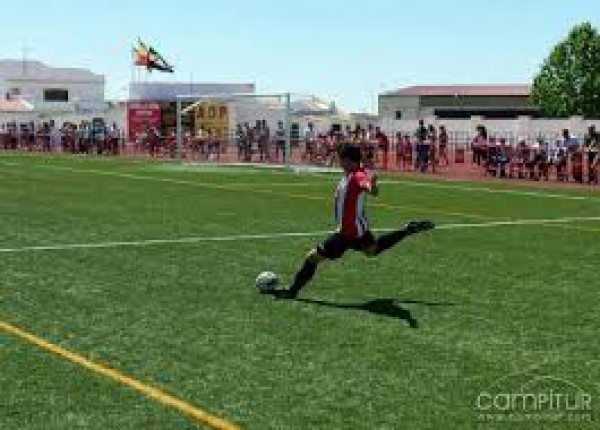 Cartel de Fútbol: Encuentros del C.D. Azuaga 