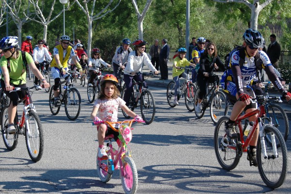 Cartel de Día de la Bicicleta en Llerena