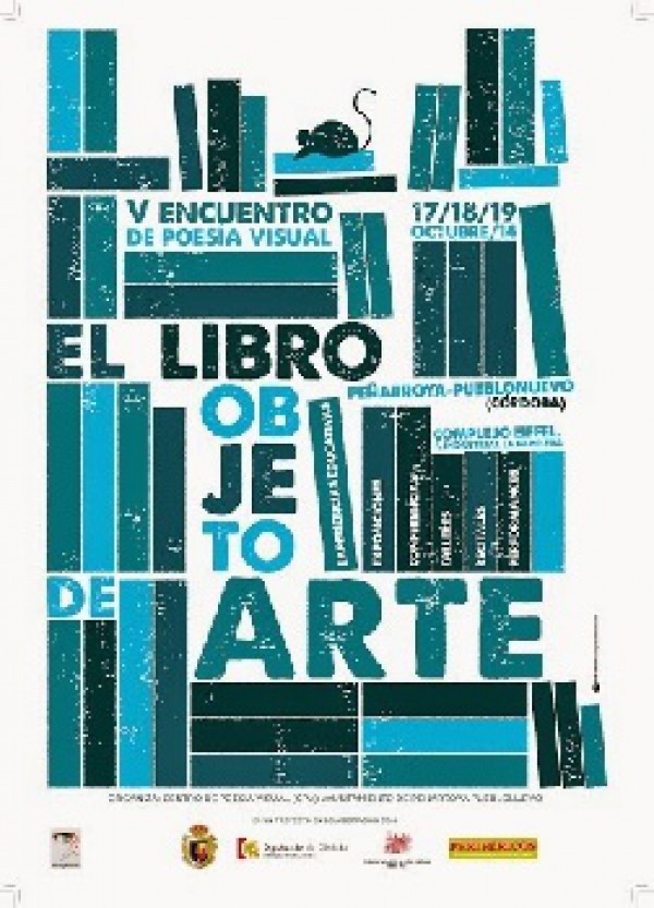 Cartel de V Encuentro de Poesía Visual de Peñarroya-Pueblonuevo