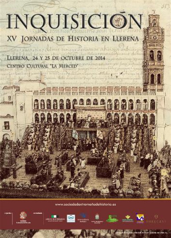 Cartel de XV Jornadas de Historia en Llerena