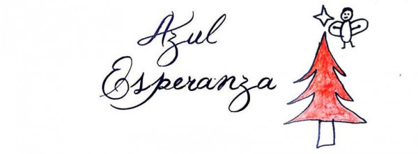 Cartel de Presentación del libro “Azul Esperanza”