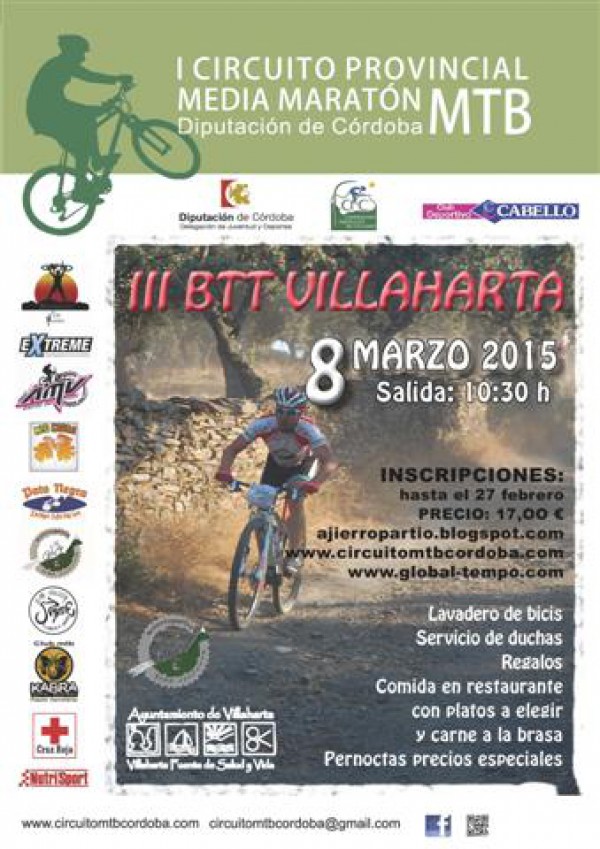 Cartel de III BTT VILLAHARTA