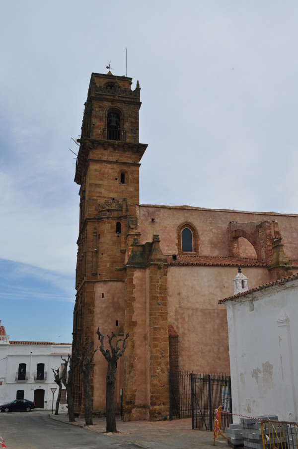 Cartel de Visitas a la Iglesia Ntra Sra de la Consolación de Azuaga