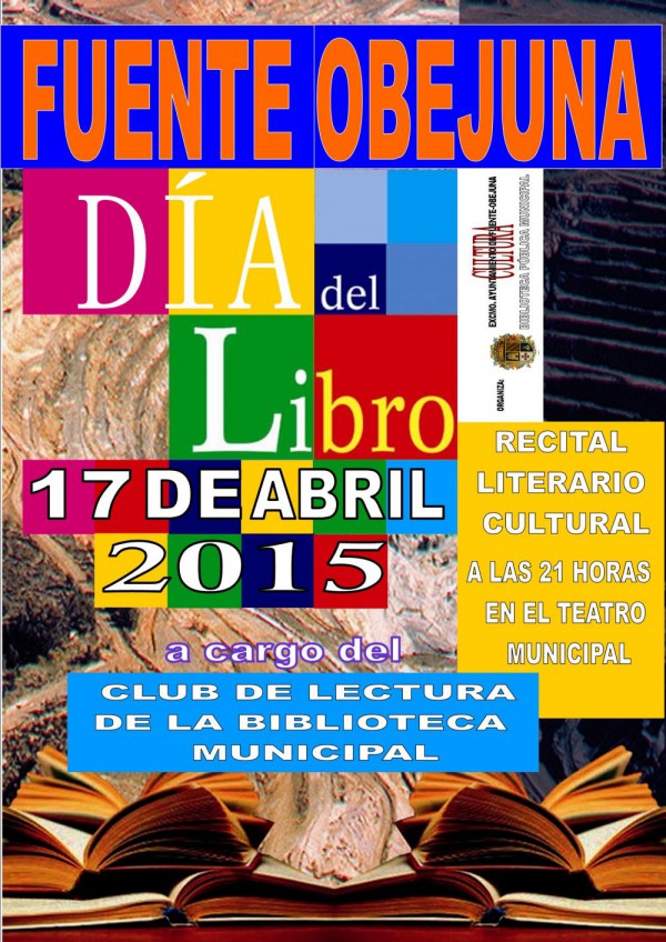 Cartel de Día del Libro en Fuenteobejuna