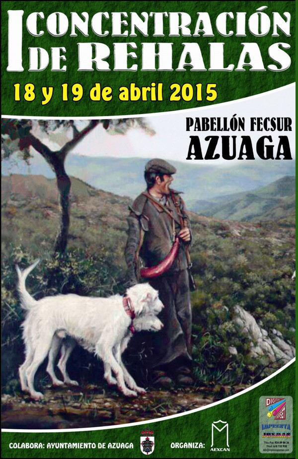 Cartel de I Concentración de Rehalas en Azuaga
