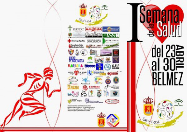 Cartel de I Semana de la Salud en Belmez