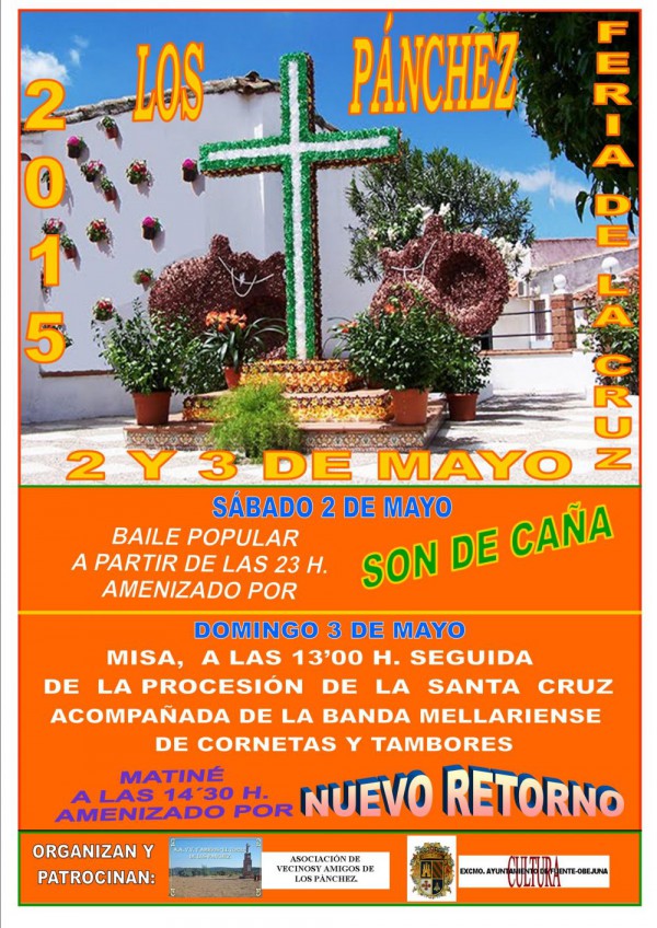 Cartel de Feria de la Cruz en Los Pánchez