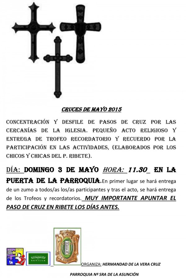 Cartel de Cruces de Mayo 2015 en Guadalcanal