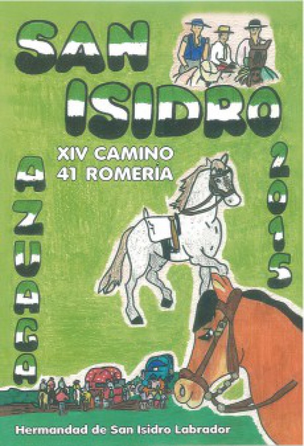 Cartel de Día de San Isidro en Azuaga