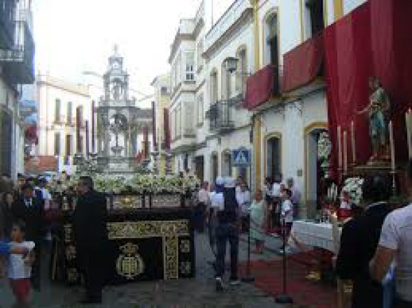 Cartel de Procesión del Corpus Christie en Constantina