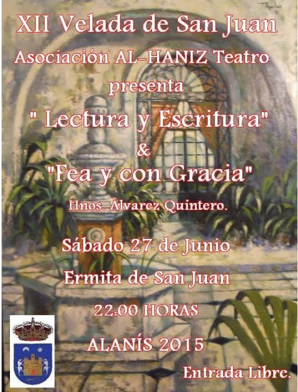 Cartel de XII Velada de San Juan en Alanís