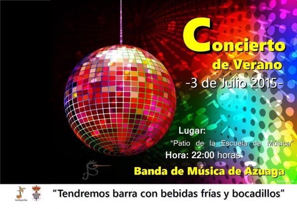 Cartel de Concierto de Verano