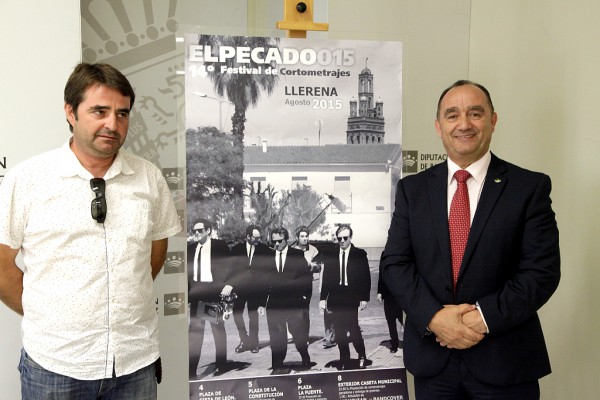 Cartel de XIV Certamen de Cortometrajes “El Pecado 2015”