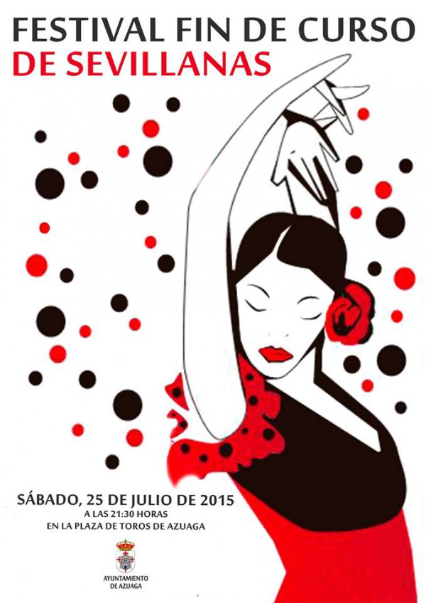 Cartel de Festival Fin de Curso de Sevillanas