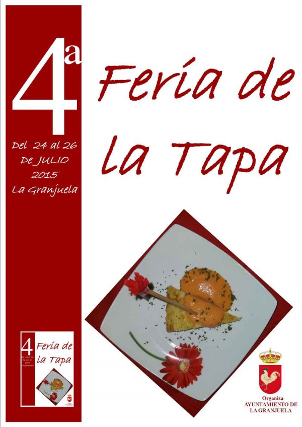 Cartel de IV Feria de la Tapa y la Artesanía en La Granjuela