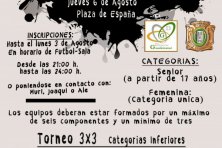 Torneo 3X3 Baloncesto 2015