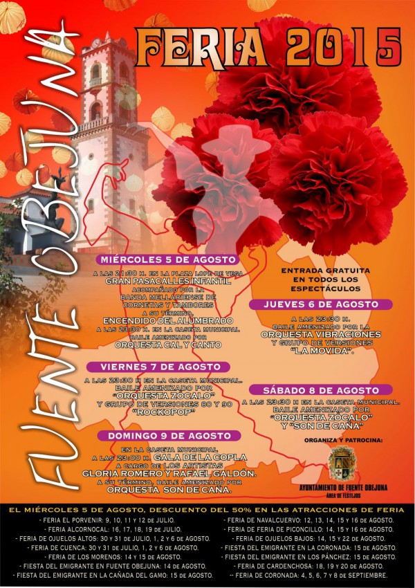 Cartel de Feria Fuente Obejuna 2015