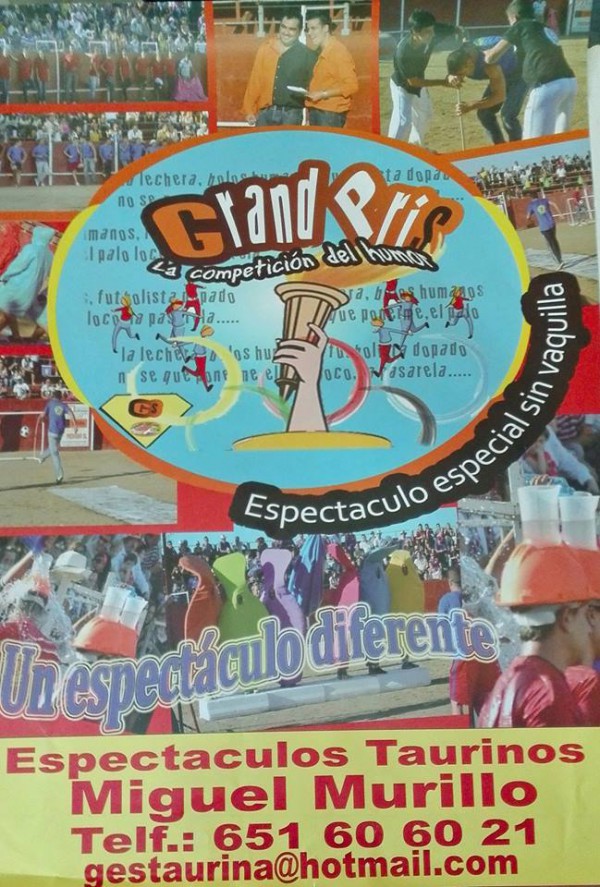 Cartel de Grand Pris, La competición del Humor, en Azuaga