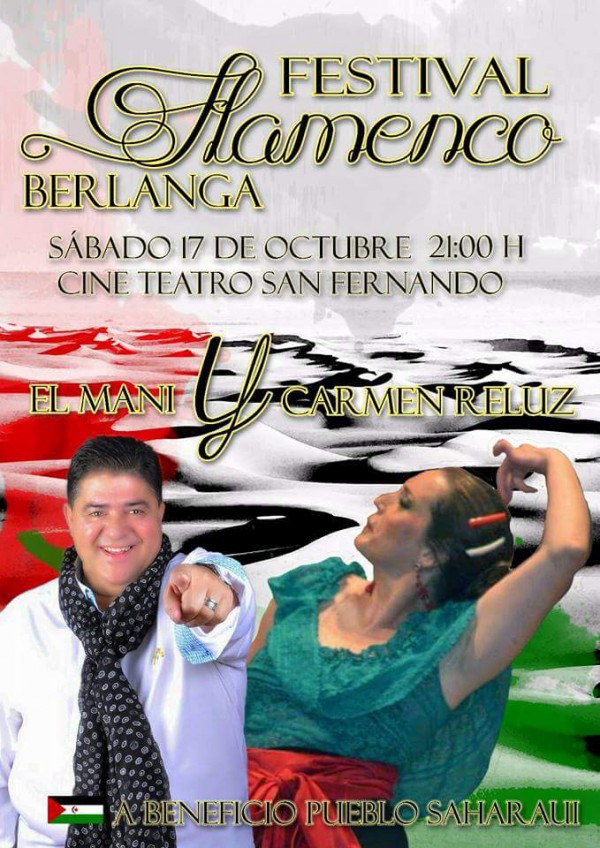 Cartel de Festival Flamenco en Berlanga