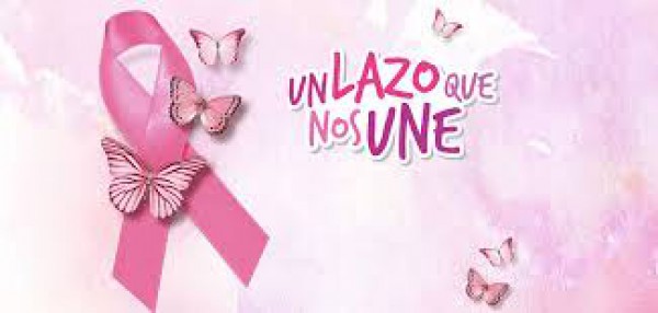 Cartel de Día Contra el Cáncer de Mama 
