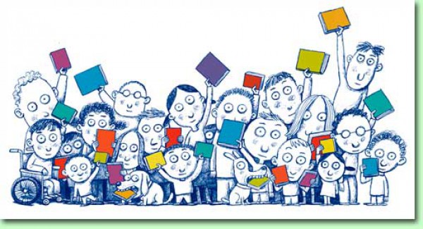 Cartel de Día de la Biblioteca