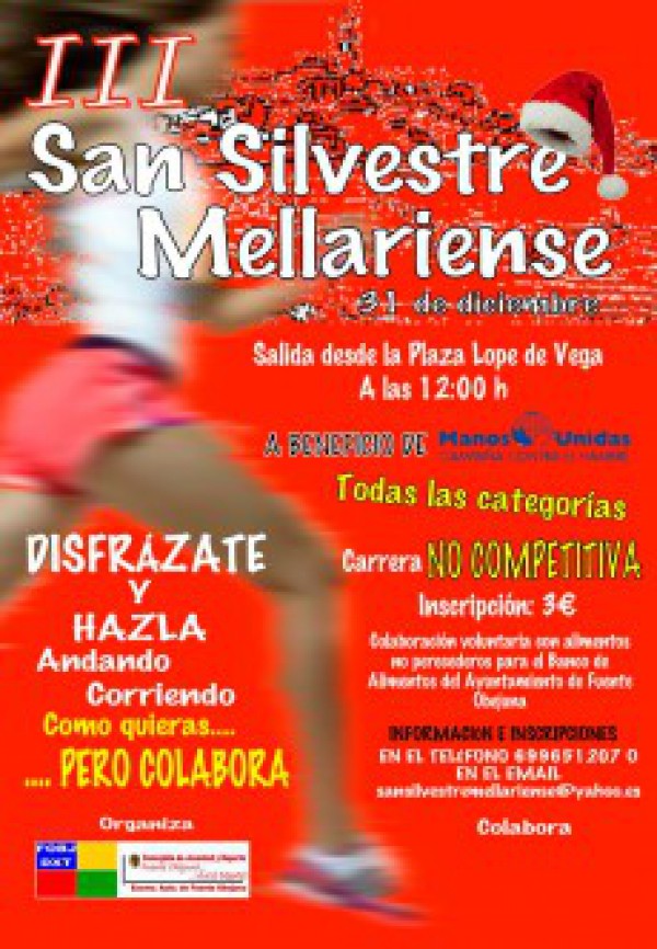 Cartel de III San Silvestre Mellariense