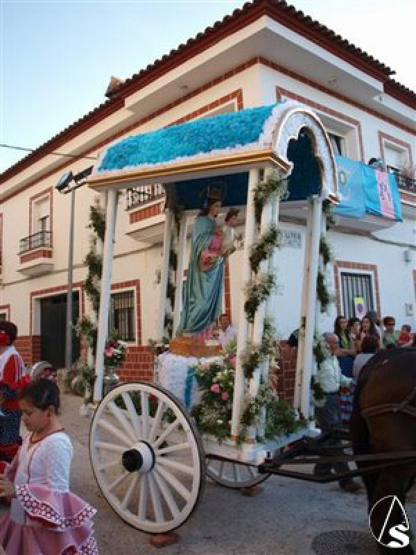 Cartel de Romería María Auxiliadora 