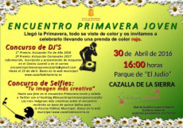 Cartel de Encuentro Primavera Joven 