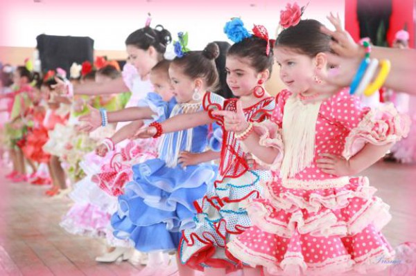 Cartel de Festival Fin de Curso de Sevillanas