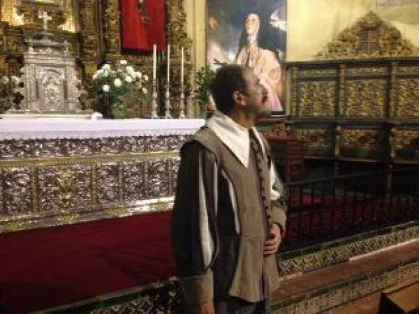 Cartel de Visita treatralizada a Llerena 