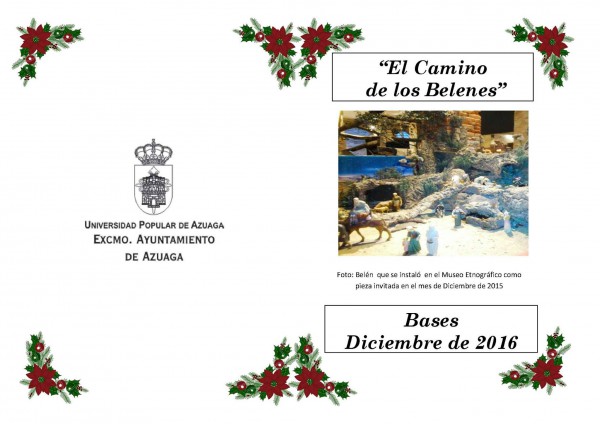 Cartel de El Camino de los Belenes