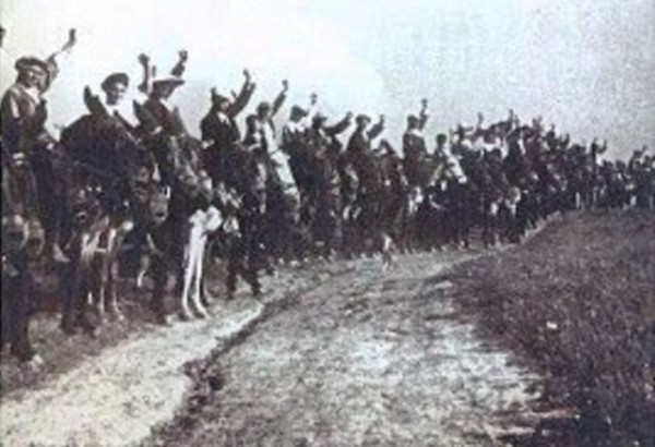 Cartel de Charla Coloquio “Yunteros de Extremadura”. 