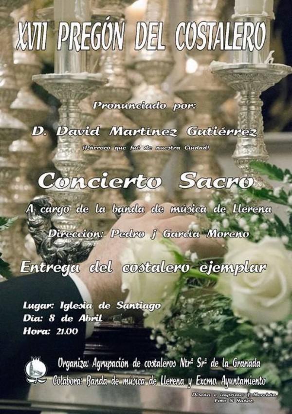 Cartel de XVII Pregón del Costalero