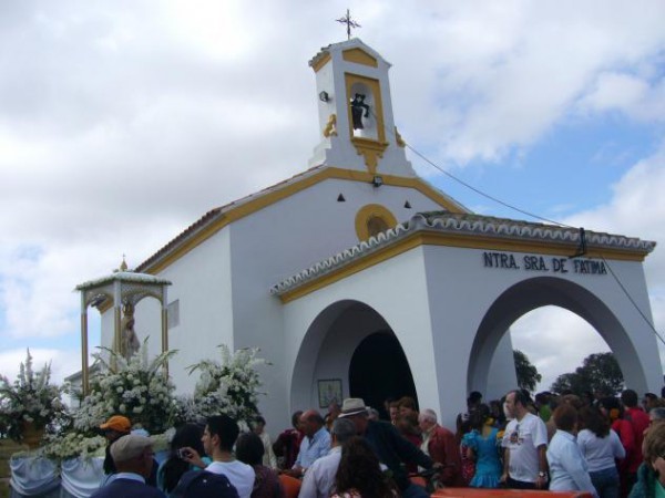 Cartel de Romería de la Virgen de Fátima en Valsequillo 