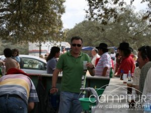 Celebrando Romería de San Isidro