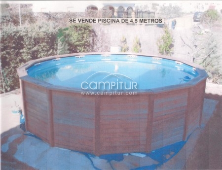 Se vende piscina de 4,5 metros
